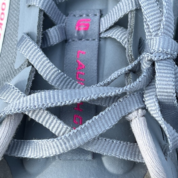 Brooks Women’s Launch GTS 9 Grey Blue Pink Supportive Running Shoe - Picture 13 of 14